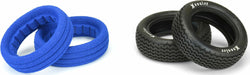 1/10 Hoosier Super Chain Link M4 2WD Front 2.2" Dirt Oval Tires (2)