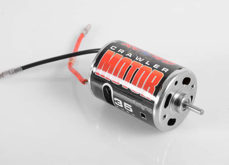 540 Crawler Brushed Motor, 35T: 3.5mm Bullet