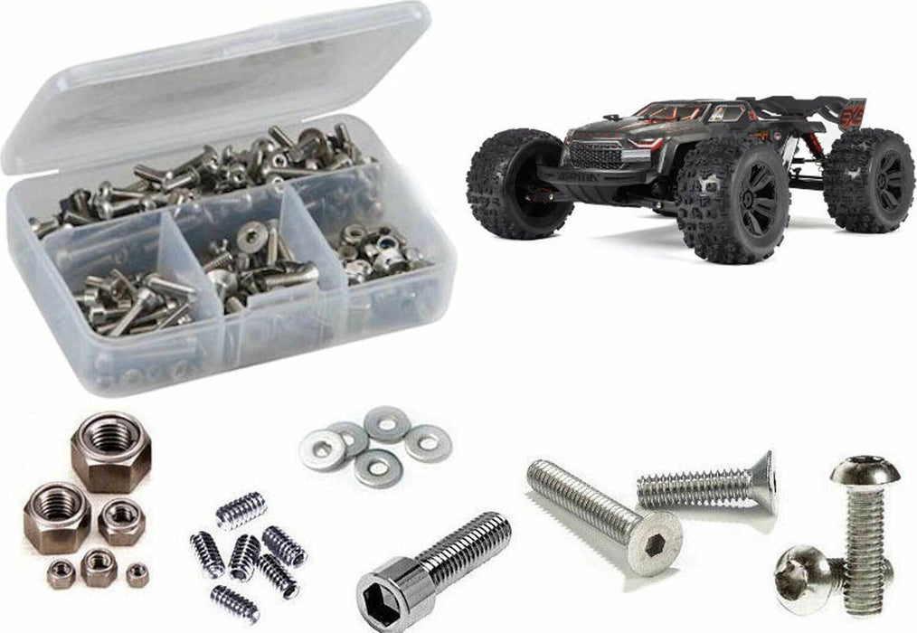 ARRMA Kraton 6s BLX Extreme Bash(#ARA8708) Stainless Steel Screw Kit