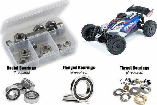 Arrma Typhoon Grom Mega 4x4(#ARA2106) Rubber Shielded Bearing Kit