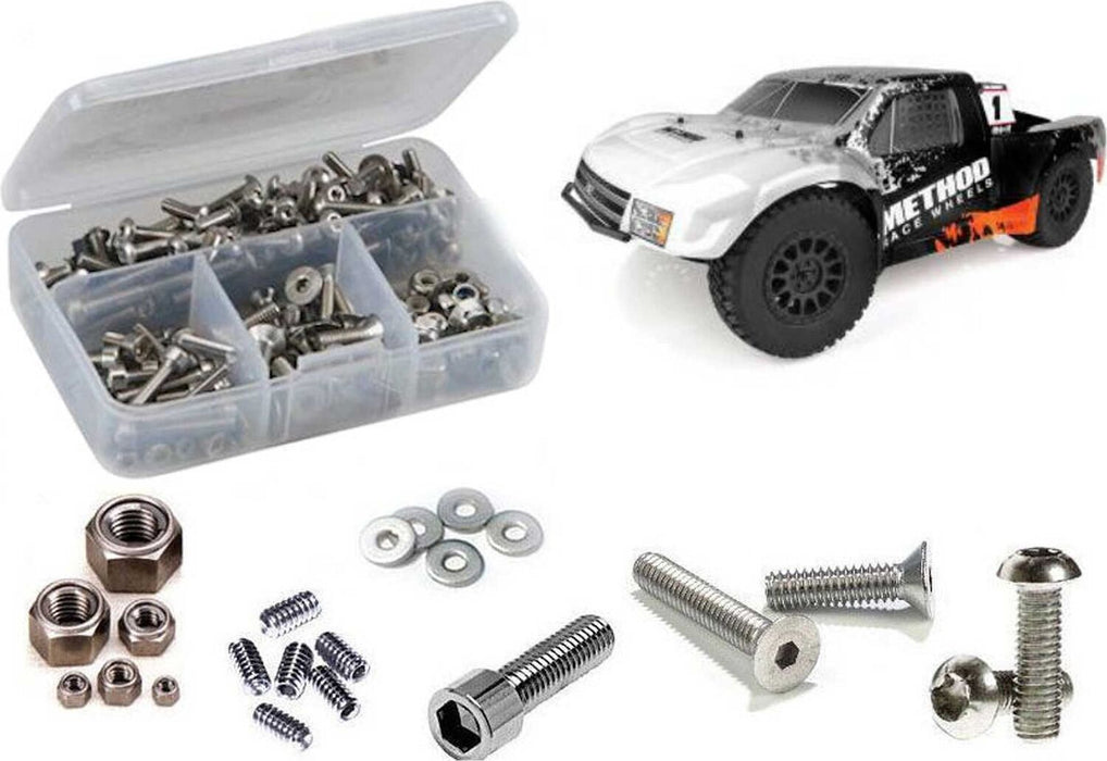 Stainless Steel Screw Kit, 1/10 Team Associated Pro2 SC10