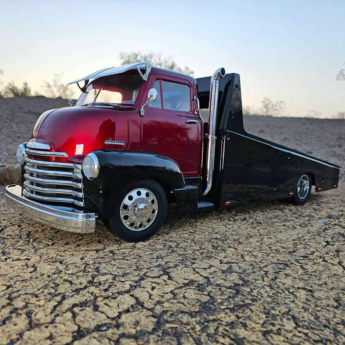 1/10 Custom 1953 Chevrolet Cab Over Engine Hauler RTR, Candy Red