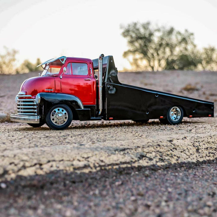 1/10 Custom 1953 Chevrolet Cab Over Engine Hauler RTR, Candy Red