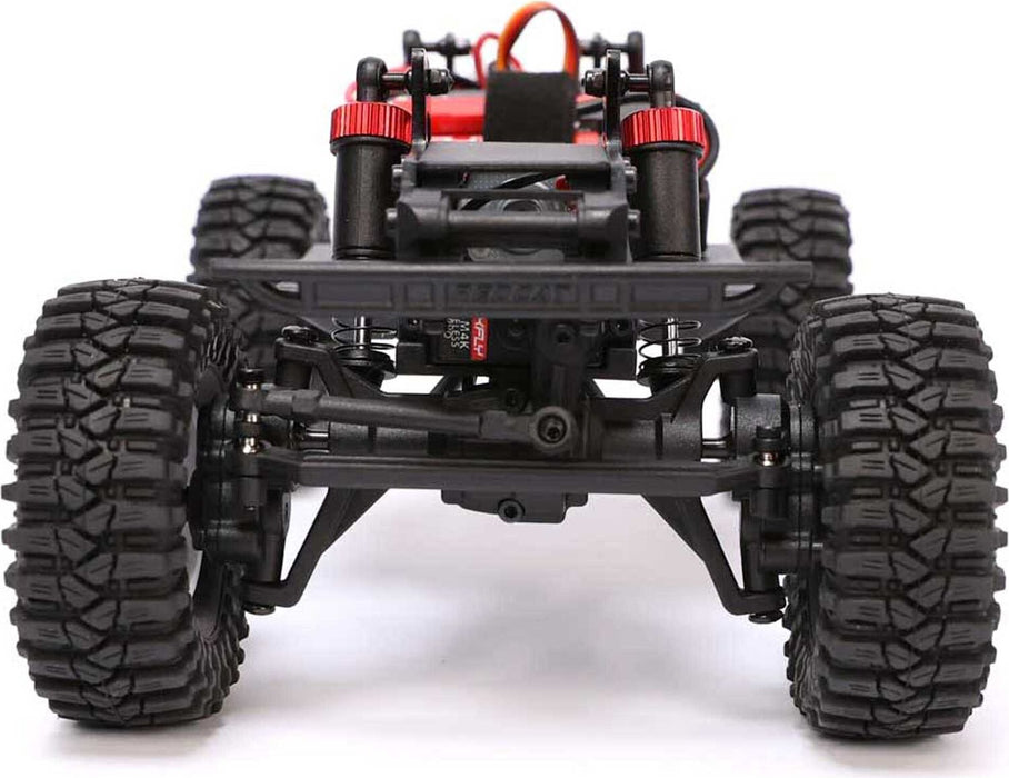 1/18 Ascent-18 4x4 Brushed Electric Rock Crawler RTR, Red
