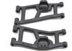 Front A-Arms, Black: Losi 1/10 Rock Rey