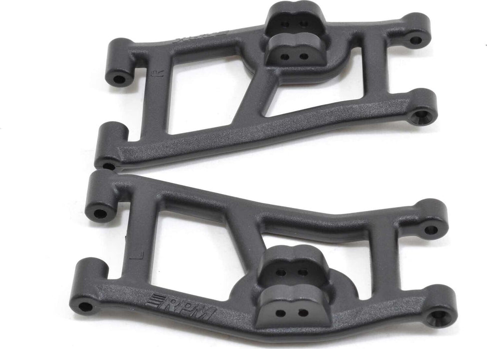 Front A-Arms, Black: Losi 1/10 Rock Rey