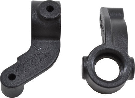 Front Spindle Blocks (2): Torment 2WD, Ruckus 2WD, Circuit 2WD, Boost 2WD, AMP 2WD