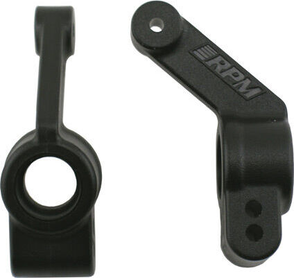 Rear Bearing Carriers, Black: SLH 4x4, ST 4x4