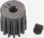0.5 Module Hard Blackened Steel Mini Pinion 2mm, 14T