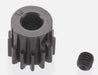 Extra Hard 13 Tooth Blackened Steel 32p Pinion, 5mm