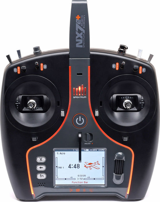 NX7e+ 14-Channel DSMX Transmitter Only, Black Edition