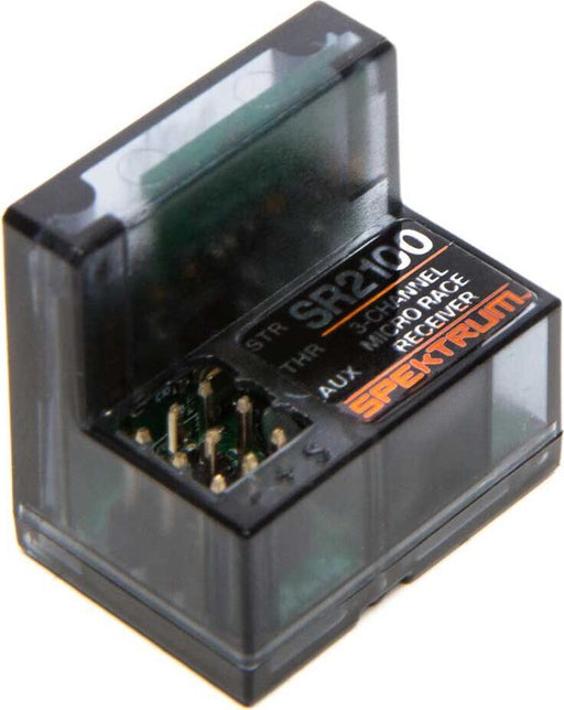 SR2100 DSMR 3-Channel Micro Race Receiver with Built in Antenna