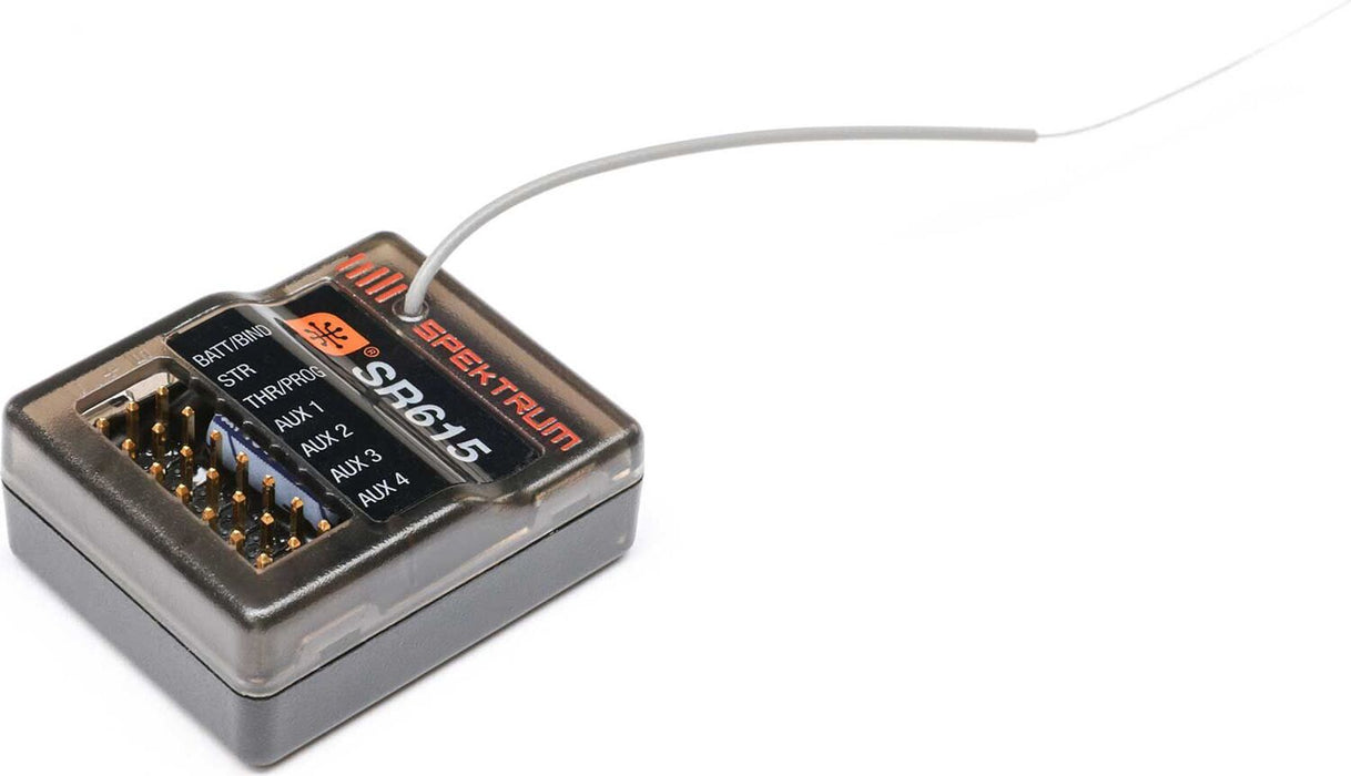 SR615 DSMR 6-Channel Water Resistant Receiver