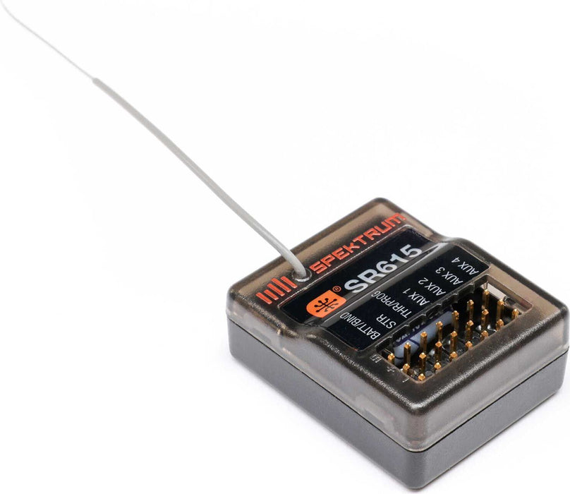 SR615 DSMR 6-Channel Water Resistant Receiver