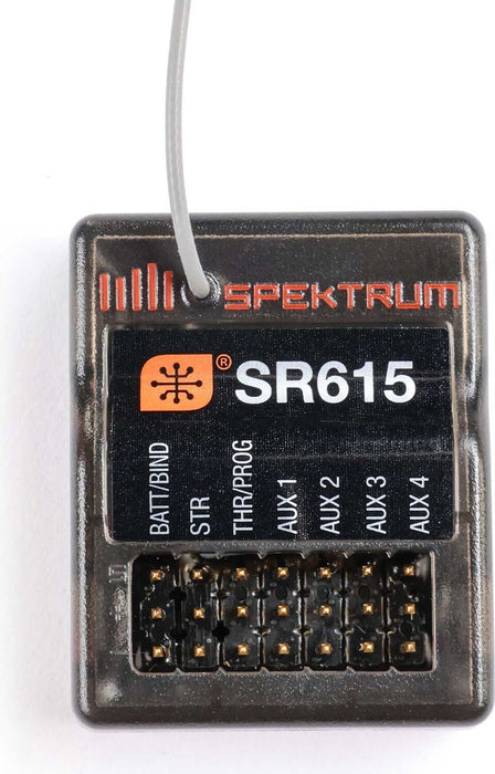SR615 DSMR 6-Channel Water Resistant Receiver