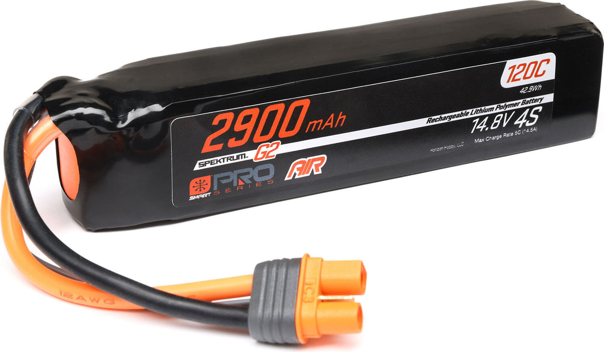 14.8V 2900mAh 4S 120C Smart G2 Pro Air LiPo Battery: IC3