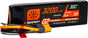 11.1V 3200mAh 3S 30C Smart G2 LiPo Battery: IC3