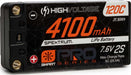 7.6V 4100mAh 2S 120C Smart Pro Race Shorty Hardcase LiHV Battery: Tubes, 5mm