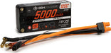 7.6V 5000mAh 2S 120C Smart Pro Race Shorty Hardcase LiHV Battery: Tubes, 5mm