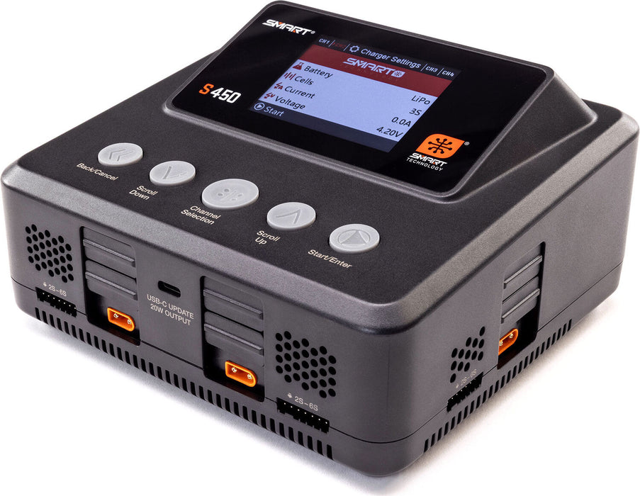 S450 G2 AC/DC Smart Charger 4x50W