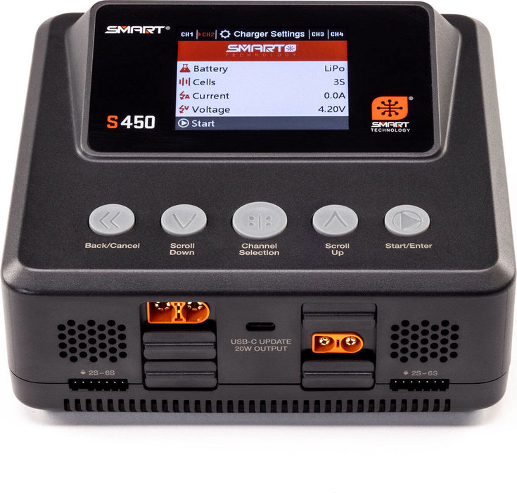 S450 G2 AC/DC Smart Charger 4x50W