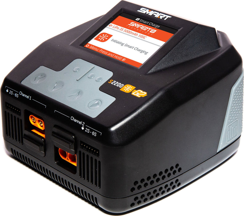 Smart G2 Powerstage 6S Surface Bundle: 3S 5000mAh LiPo Battery (2) / S2200 G2 Charger