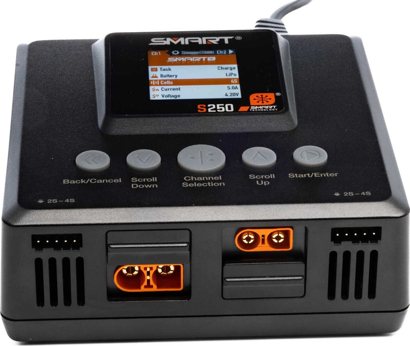 Smart Powerstage Air Bundle: G2 2200mAh 4S 50C LiPo IC3 & S250 Charger (2)