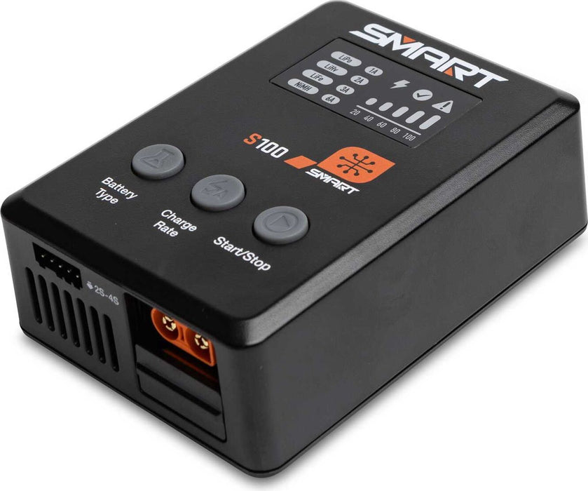 Smart Powerstage Surface Bundle: 810mAh 2S 50C LiPo Battery (IC2) / S100 Charger / 65W Power Supply / Adapter