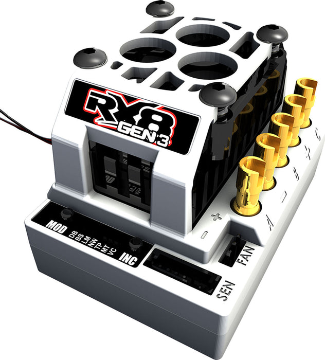1/8 RX8 Gen3 BL Sensored Sensorless Dual Mode ESC