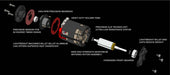 Tekin Eliminator Gen4 Sensored Brushless Drag Racing Motor, 13.5T