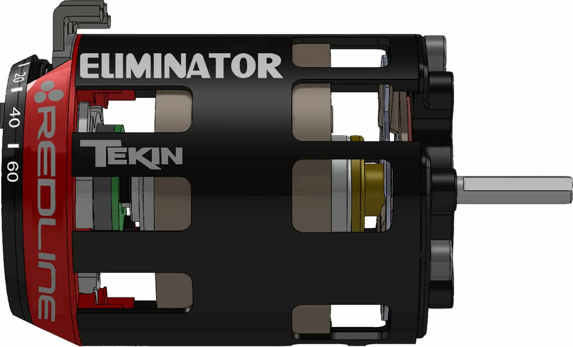 Tekin Eliminator Gen4 Sensored Brushless Drag Racing Motor, 13.5T
