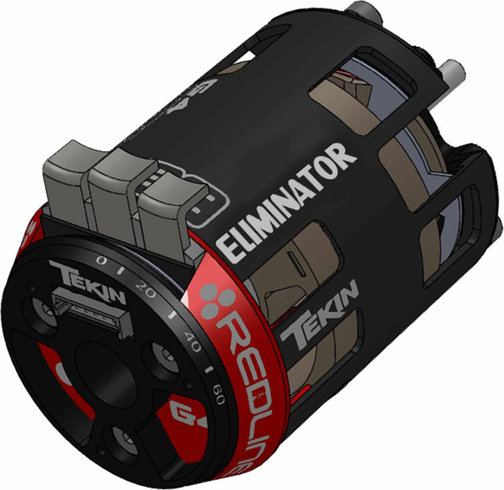 Tekin Eliminator Gen4 Sensored Brushless Drag Racing Motor, 13.5T