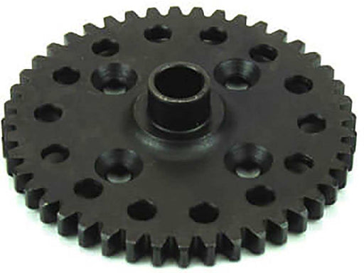 Spur Gear, 44T, Hardened Steel, Lightened