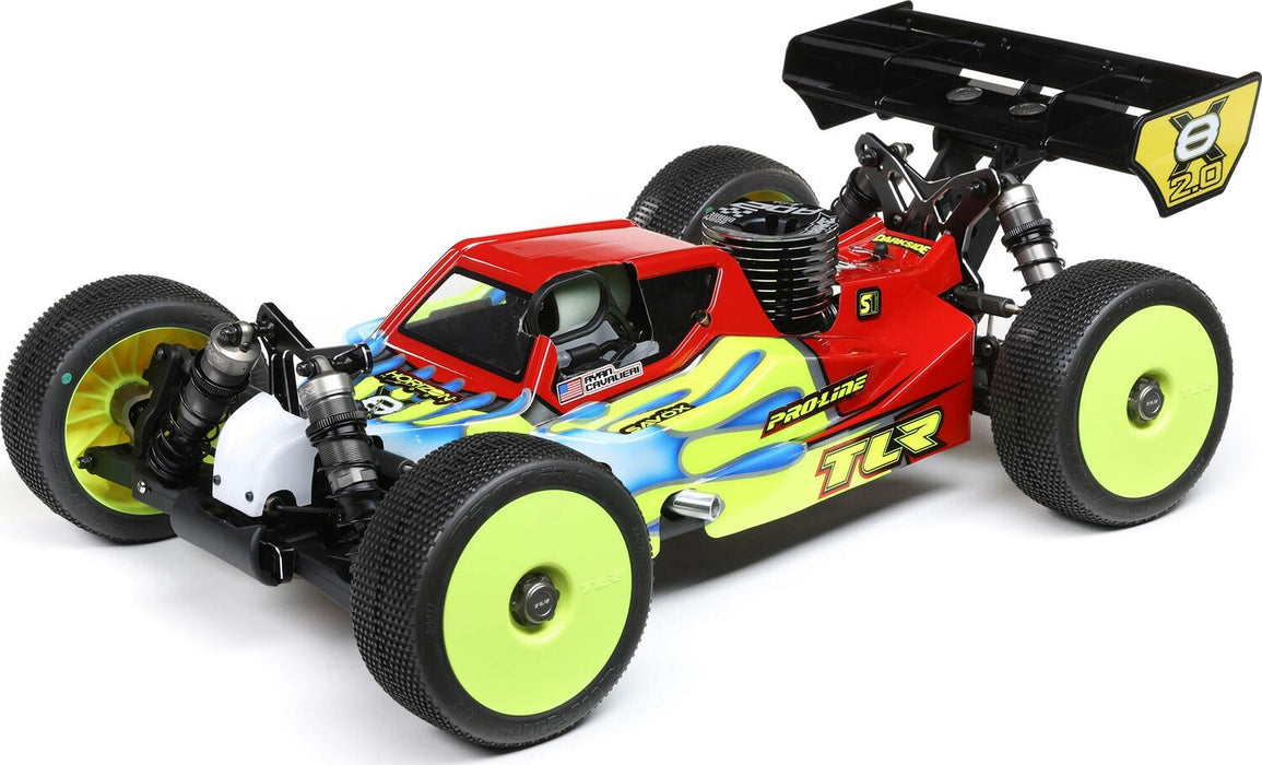 1/8 8IGHT-X/E 2.0 Combo 4WD Nitro/Electric Race Buggy Kit