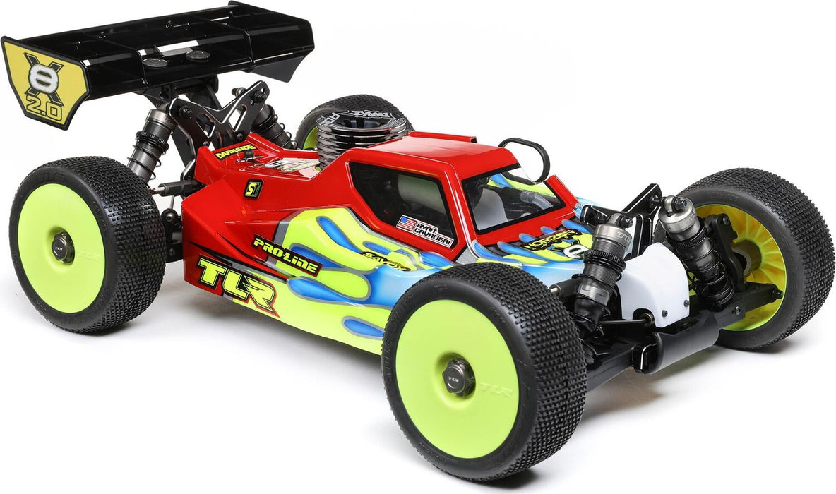 1/8 8IGHT-X/E 2.0 Combo 4WD Nitro/Electric Race Buggy Kit