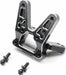 Rear Bulkhead, Aluminum, Black: 22S Sprint