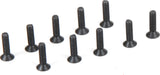 Flat Head Screws M2.5 x 10mm (10)