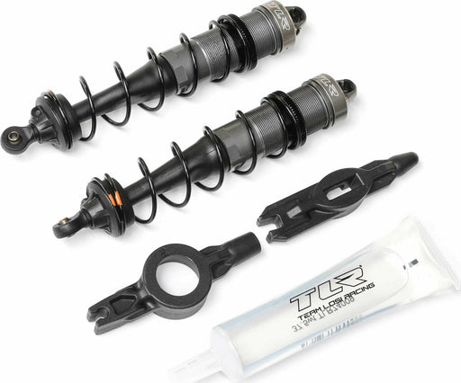 Front Shock Set, 125mm, Assembled (2): 8XT