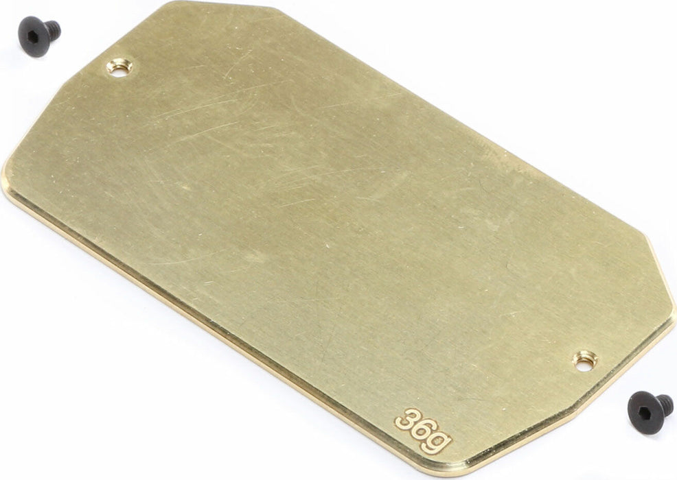 Brass Electronics Mounting Plate, 34g: 22 5.0