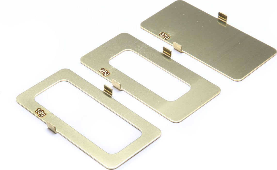 Brass Battery Weight Set - 18g, 25g, 36g