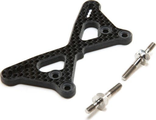 Carbon Front Tower +2mm with Titanium Standoffs: 22 5.0