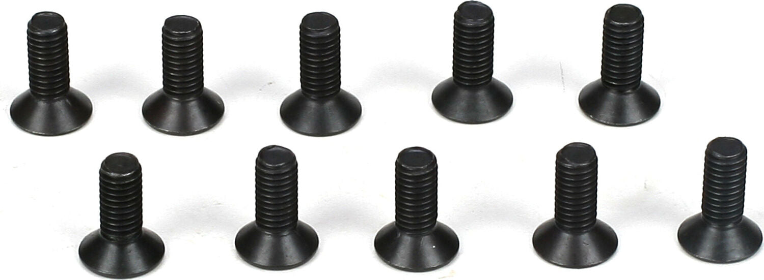 Flathead Screws, M3 x 8mm (10)