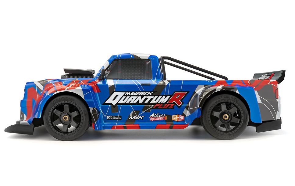 QuantumR Flux 4S 1/8 4WD RTR Race Truck - Blue / Red