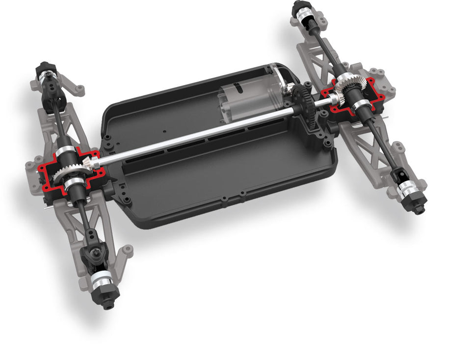 LaTrax® Teton: 1/18 Scale 4WD Electric Monster Truck