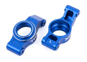 STUB AXLE CARRIERS ALUM BLUE L/R