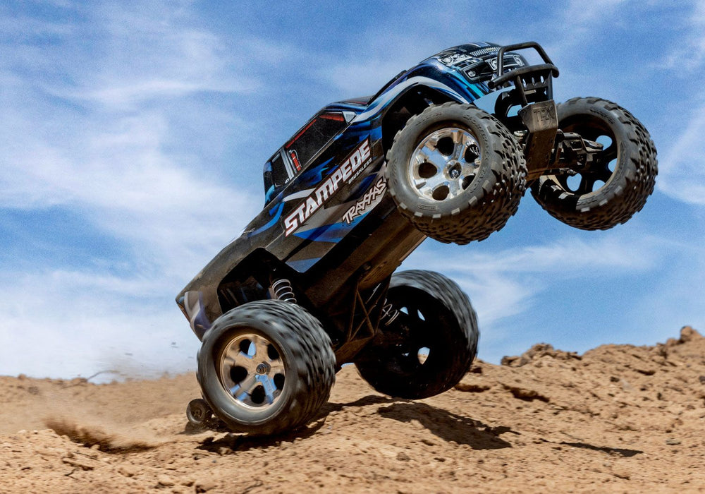 Stampede 2WD BL-2s HD-BLUE