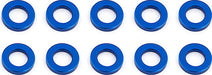 Ballstud Washers 5.5 x 1.0mm Blue Aluminum (10)
