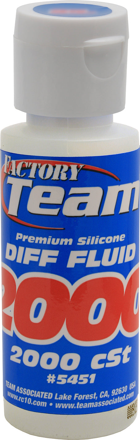 Silicone Diff Fluid 2,000 cSt, 2oz