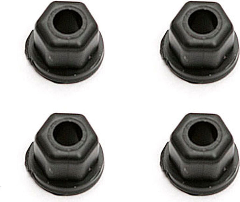 Locknuts, 4-40/5-40, Flanged, Black Nylon
