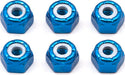 8-32 Blue Aluminum Locknut (6)